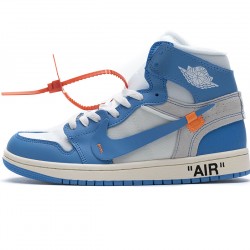 Off White x Air Jordan 1 "UNC" Blue White AQ0818-148