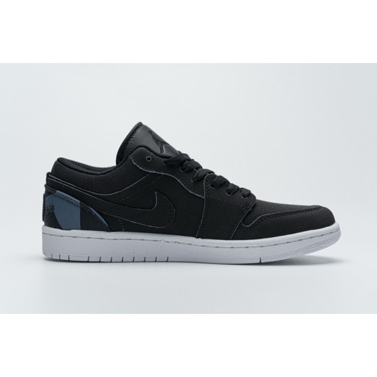 Air Jordan 1 Low BG "PSG" Black Blue Red CN1077-001 40-45