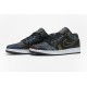 Air Jordan 1 Low "Multicolor Snakeskin" BHM Black Yellow CW5580-001