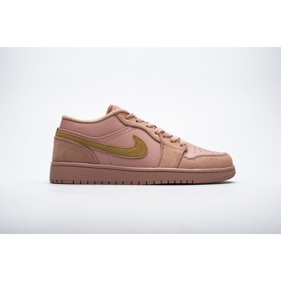 Air Jordan 1 Low "Coral Stardust" Pink Gold CJ9216-676