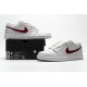 Air Jordan 1 Low "Milk" White Red AQ9941-161