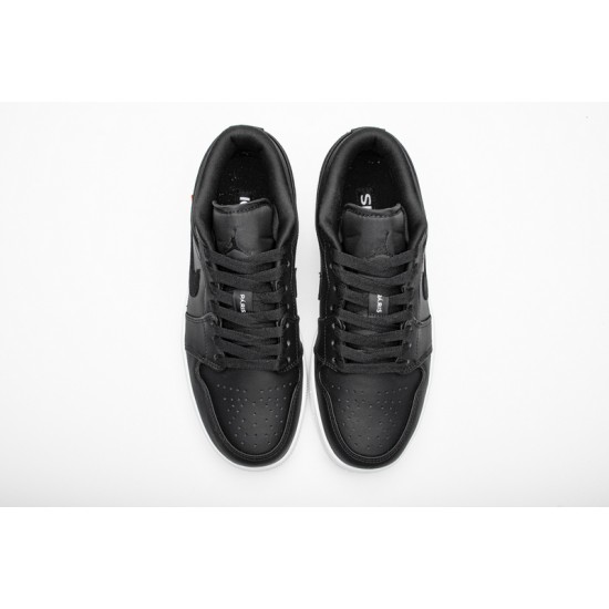 Air Jordan 1 Low "PSG Paris Saint Germain" Black White CK0687-001