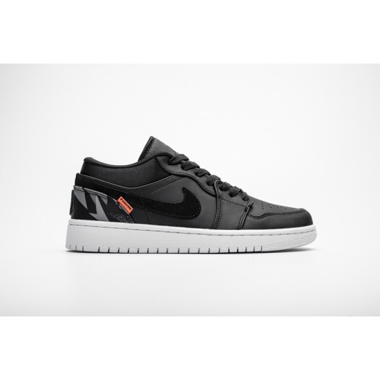 Air Jordan 1 Low "PSG Paris Saint Germain" Black White CK0687-001