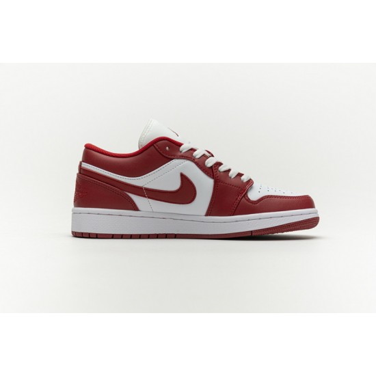 Air Jordan 1 Low "Sport Red" White Red 553558-611