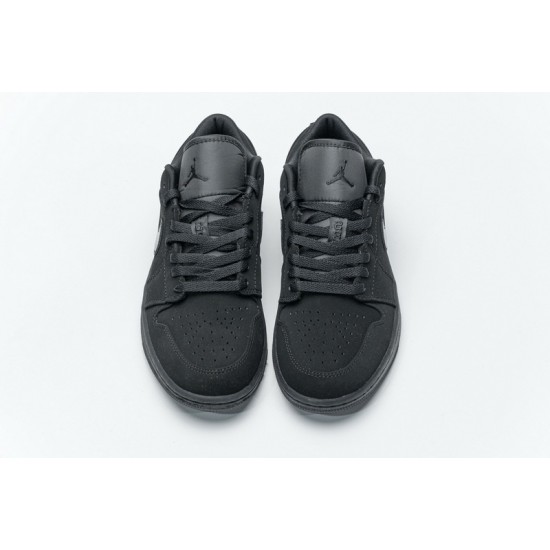 Air Jordan 1 Low "Triple Black" All Black 553558-056 40-45