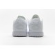 Air Jordan 1 Low "White Pure Platnium" All White 553558-170