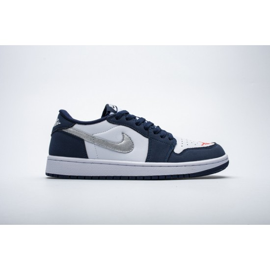 Nike SB x Air Jordan 1 Low "Midnight Navy" Eric Koston Blue White CJ7891-400