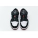 Air Jordan 1 Low "Black Toe" Black White Red 553558-116
