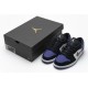 Air Jordan 1 Low "Court Purple" Black Purple 553558-125