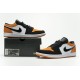 Air Jordan 1 Low GS "Shattered Backboard" Black White Orange 553560-128 36-45