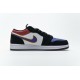 Air Jordan 1 Low "Lakers Top 3" White Blue Purple CJ9216-051