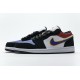 Air Jordan 1 Low "Lakers Top 3" White Blue Purple CJ9216-051