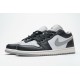 Air Jordan 1 Low "Light Smoke Grey" Black Grey 553558-039