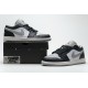 Air Jordan 1 Low "Light Smoke Grey" Black Grey 553558-039