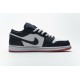 Air Jordan 1 Low "Obsidian Ember Glow" Blue White 553558-481