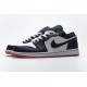 Air Jordan 1 Low "Obsidian Ember Glow" Blue White 553558-481