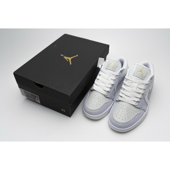 Air Jordan 1 Low "Paris" Grey White CV3043-100
