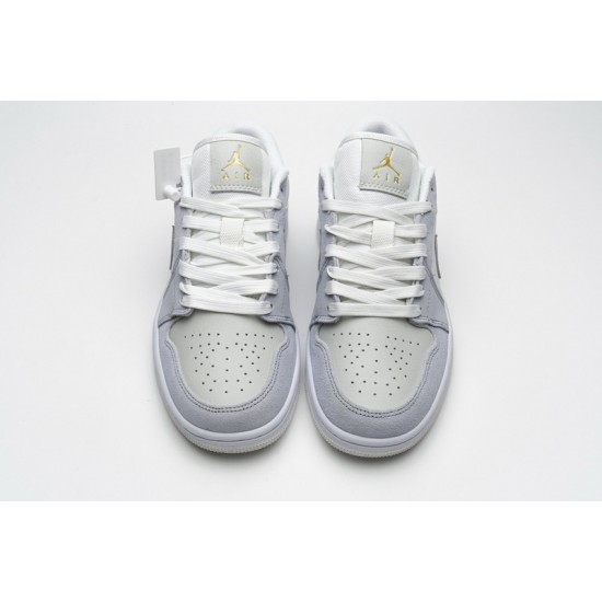 Air Jordan 1 Low "Paris" Grey White CV3043-100