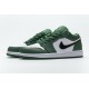 Air Jordan 1 Low "Pine Green" White Green 553558-301
