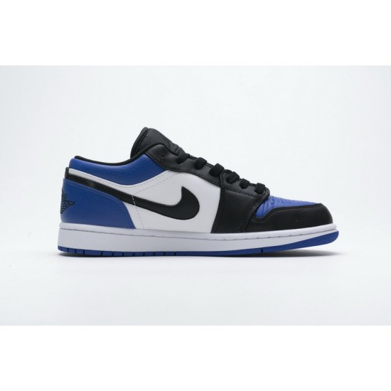 Air Jordan 1 Low "Royal Toe" Blue Black CQ9446-400