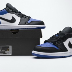 Air Jordan 1 Low "Royal Toe" Blue Black CQ9446-400