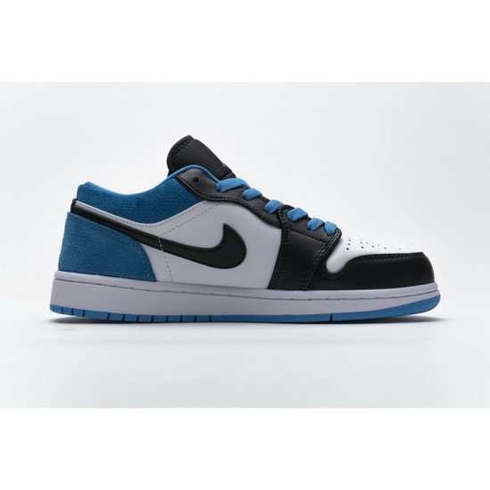 Air Jordan 1 Low SE "Laser Blue" Blue White Black CK3022-004