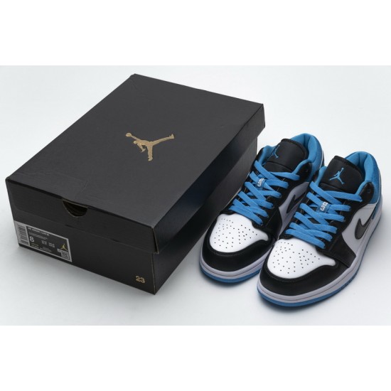 Air Jordan 1 Low SE "Laser Blue" Blue White Black CK3022-004