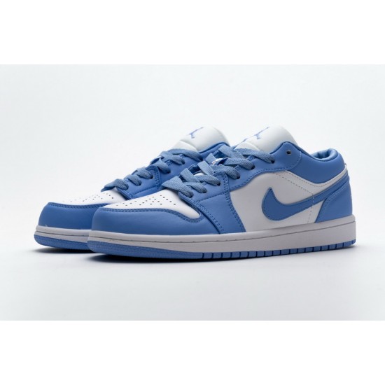Air Jordan 1 Low "UNC" Blue White AO9944-441