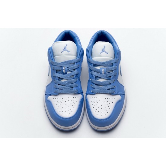 Air Jordan 1 Low "UNC" Blue White AO9944-441