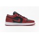 Air Jordan 1 Low "Varsity Red" Black Red 553558-606