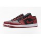 Air Jordan 1 Low "Varsity Red" Black Red 553558-606