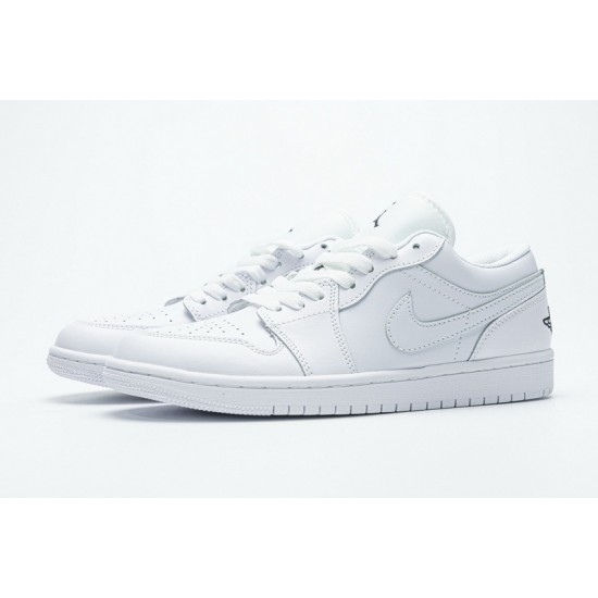 Air Jordan 1 Low White Black 553560-101 36-45