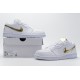 Air Jordan 1 Low "White Metallic Gold" White Gold CZ4776-100