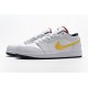 Air Jordan 1 Low "White Multi-Color" White Yellow Blue CW7009-100