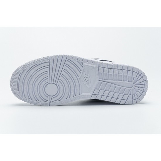 Air Jordan 1 Low "White Obsidian" White Blue 553558-114 36-45