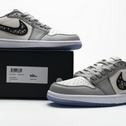 Air Jordan 1 Low Wolf Grey Grey White CN8608-002