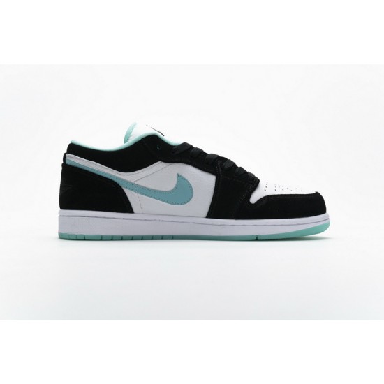 Air Jordan 1 Low "Island Green" White Green Black CQ9828-131