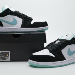 Air Jordan 1 Low "Island Green" White Green Black CQ9828-131
