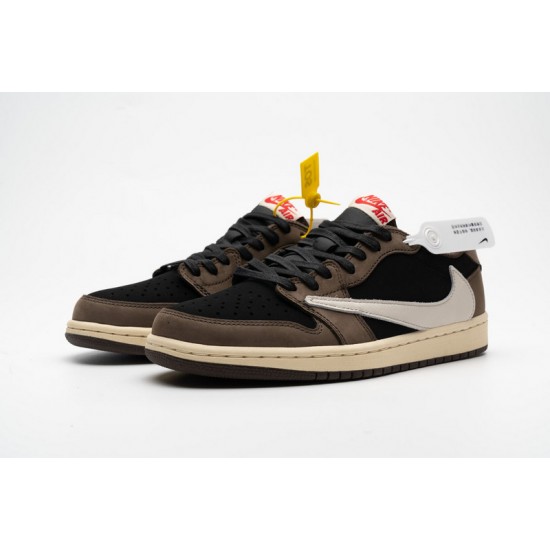 Travis Scott x Air Jordan 1 Low OG SP-T "Mocha" Brown Black CQ4277-001