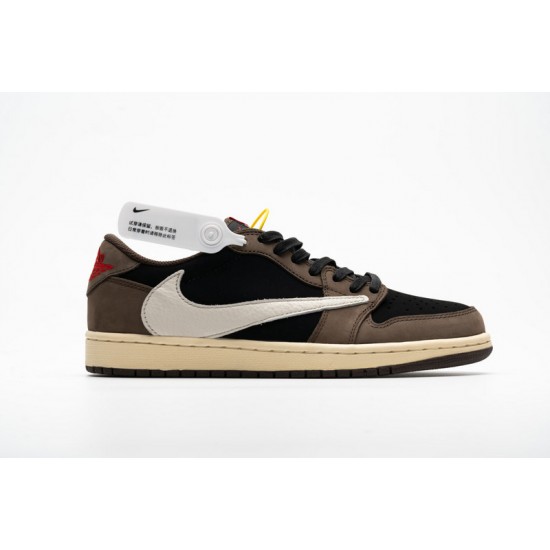 Travis Scott x Air Jordan 1 Low OG SP-T "Mocha" Brown Black CQ4277-001