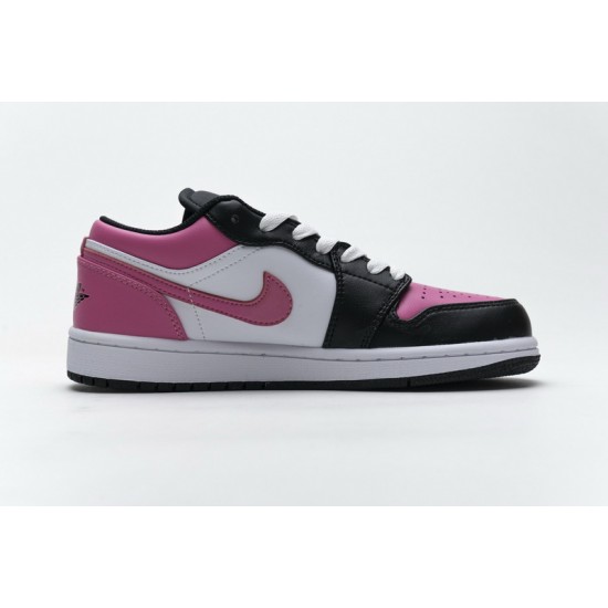 Air Jordan 1 Low GS "Pinksicle" Black White Pink 554723-106