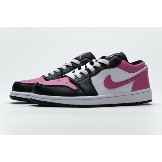 Air Jordan 1 Low GS "Pinksicle" Black White Pink 554723-106
