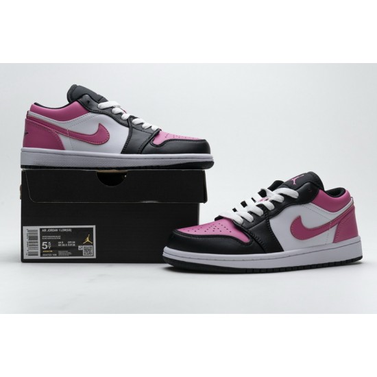 Air Jordan 1 Low GS "Pinksicle" Black White Pink 554723-106