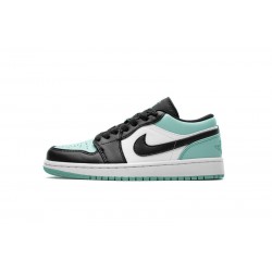 Air Jordan 1 Low "Emerald Toe" Blue Black 553558-117