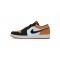 Air Jordan 1 Low GS "Shattered Backboard" Black White Orange 553560-128 36-45