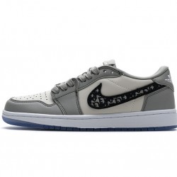 Air Jordan 1 Low Wolf Grey Grey White CN8608-002