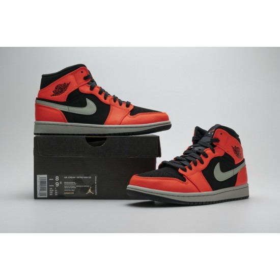 Air Jordan 1 "Black Cone" Black Orange 554724-062