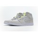 Air Jordan 1 "Grey Ghost Green" White Green CV3018-001