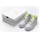 Air Jordan 1 "Grey Ghost Green" White Green CV3018-001