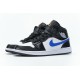 Air Jordan 1 Mid "Astronomy Blue" Black Blue White 554724-084 36-46